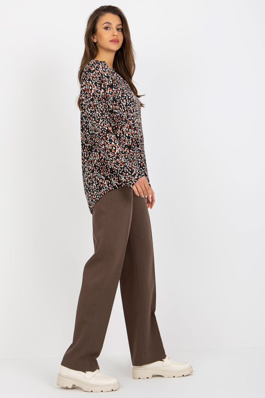 Must trükise ja V-kaelusega SUBLEVEL...