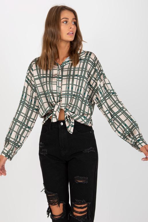 Beež ruuduline satiini imitatsiooniga...