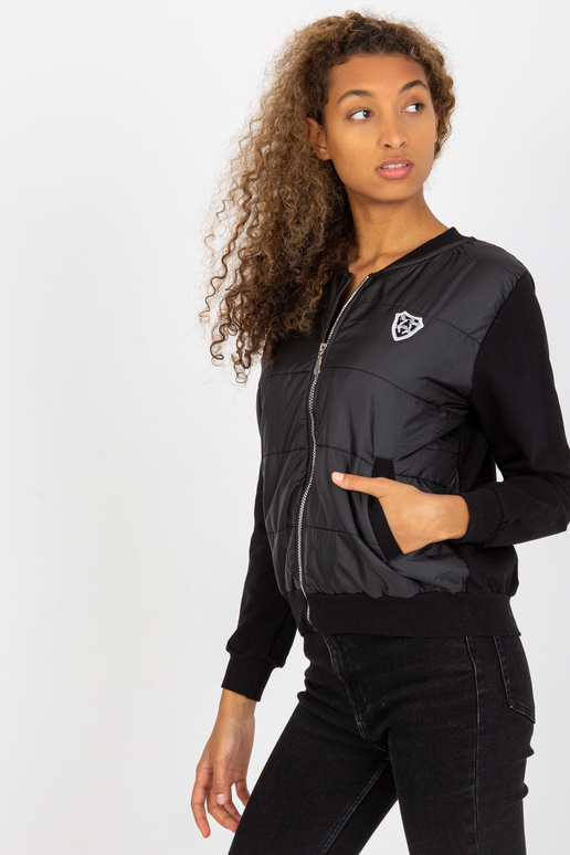 Must tepitud taskutega bomberjakk RUE...