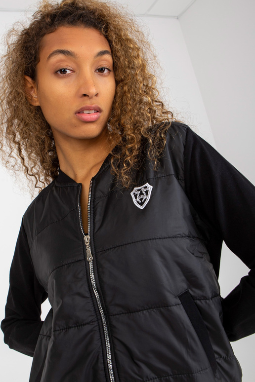 Must tepitud taskutega bomberjakk RUE...