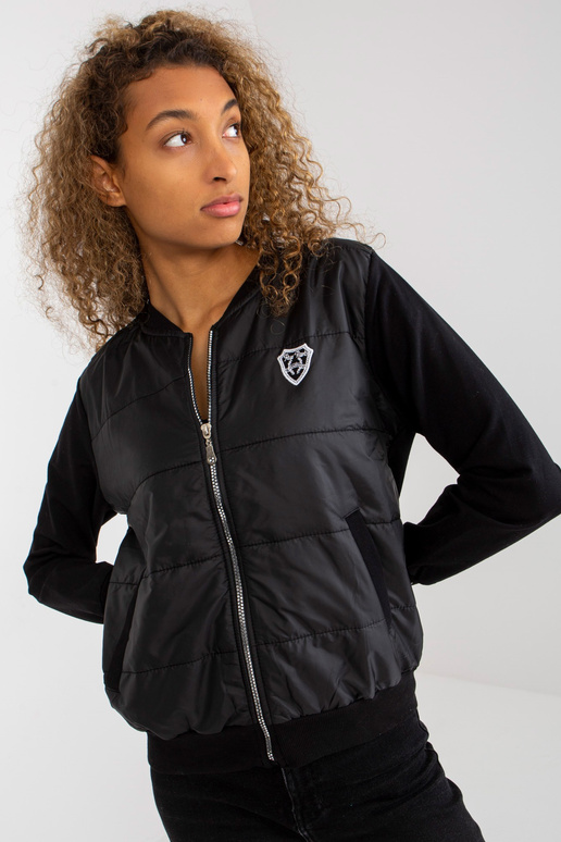 Must tepitud taskutega bomberjakk RUE...