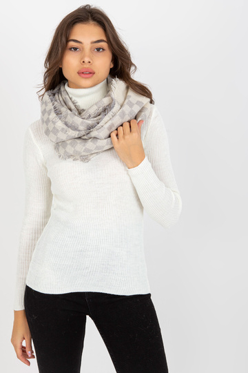 Ecru-Grey Ladies ruuduline...
