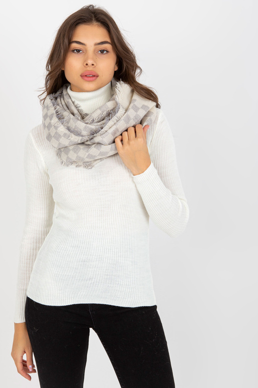 Ecru-Grey Ladies ruuduline korsten