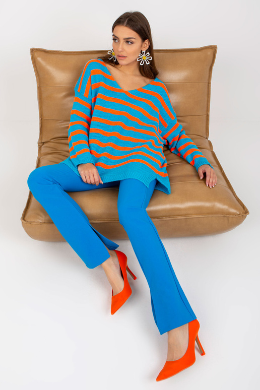 OCH BELLA sinise ja oranži triibuline...