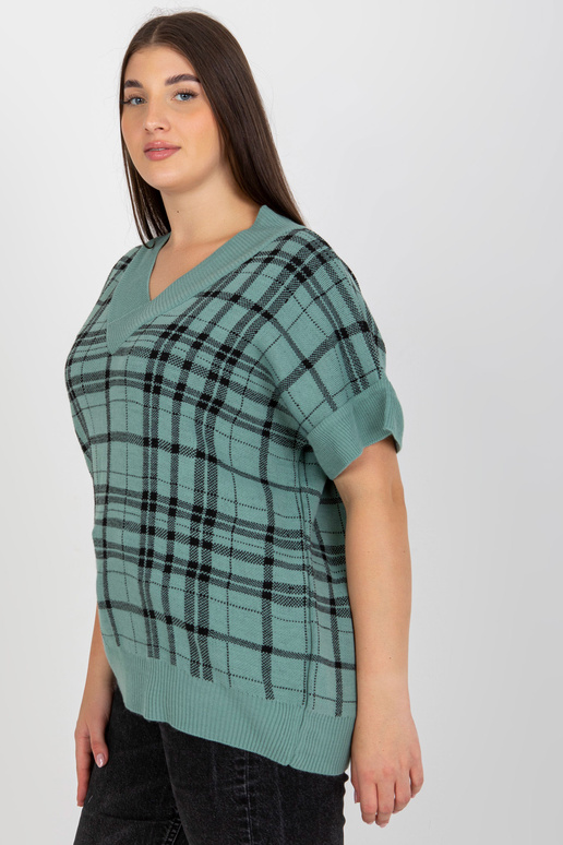 Mint Knit Plus Size V-kaelusega vest Mint Knit Plus Size V-kaelusega vest