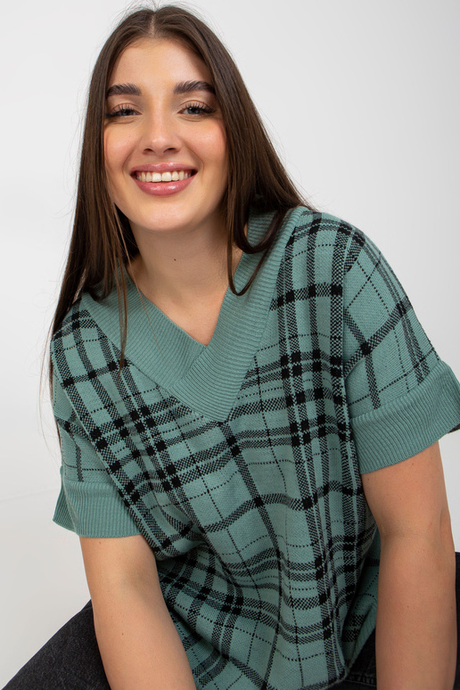 Mint Knit Plus Size V-kaelusega vest Mint Knit Plus Size V-kaelusega vest