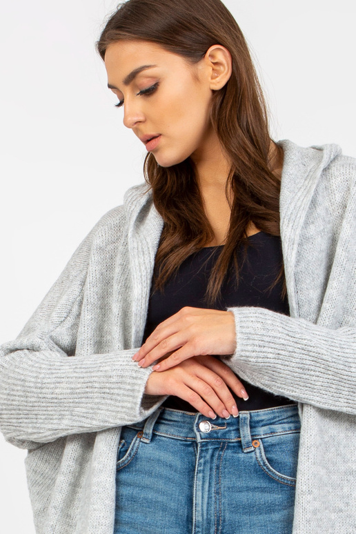 Hall kootud kardigan, mille...