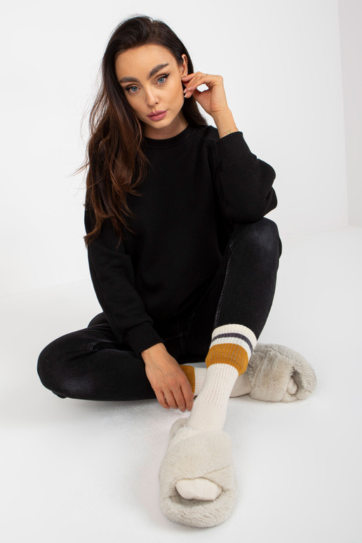 Must ülisuur kapuutsita kampsun Remy