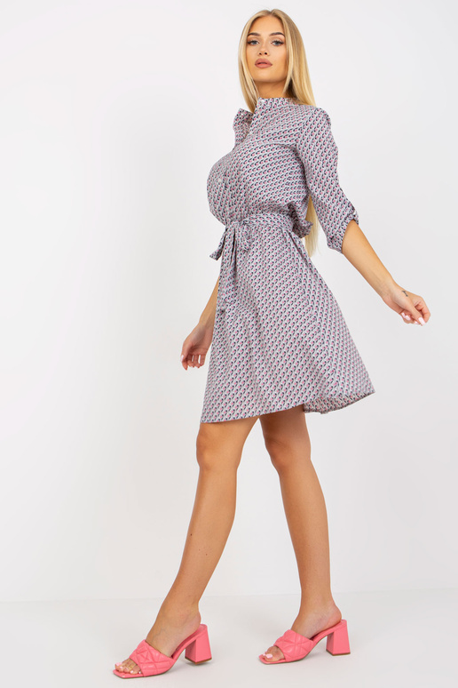 Halli mustriga vabaajakleit viskoosiga