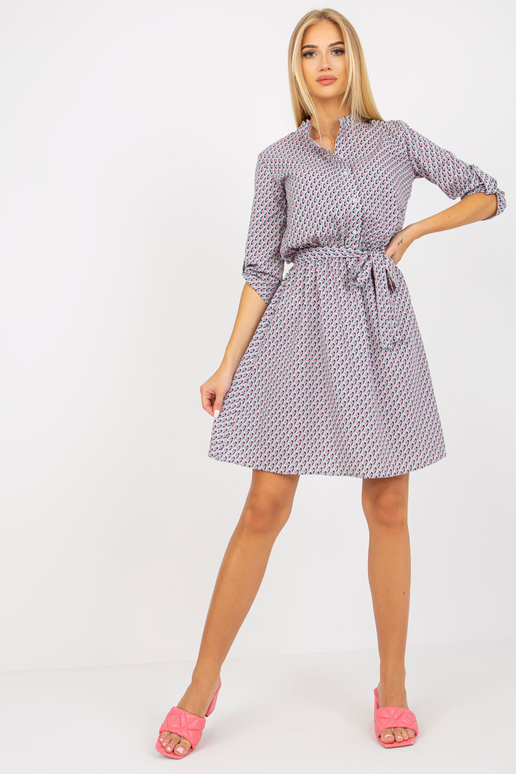 Halli mustriga vabaajakleit viskoosiga