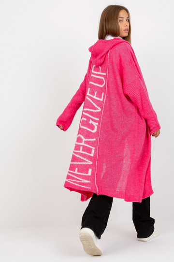 Roosa avar kardigan...