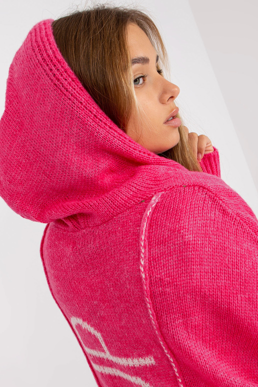 Roosa avar kardigan kapuutsiga OCH BELLA