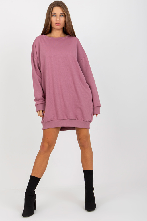 Räpane roosa taskutega dressipluus