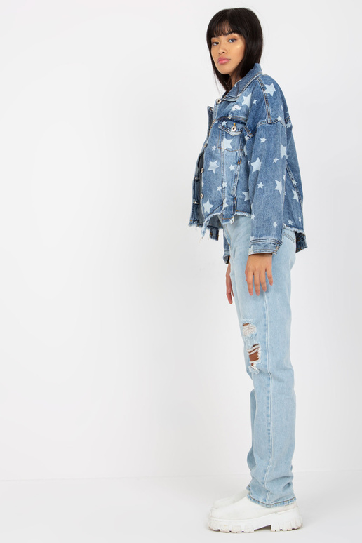 Sinine naiste prindi ja aukudega...