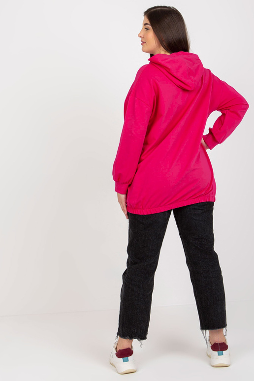 Fuksia pluss suuruses taskutega...