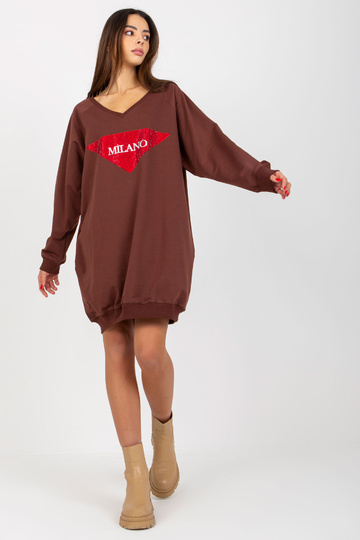 Bluza VI-BL-3113.73P PRUUN