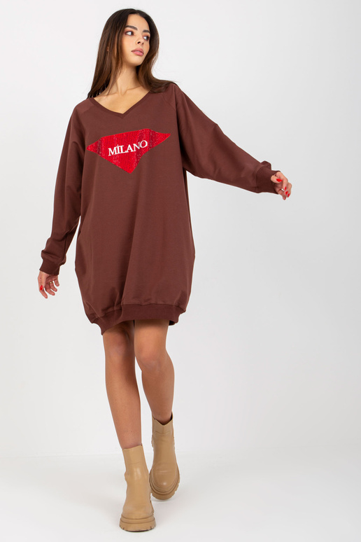Bluza VI-BL-3113.73P PRUUN