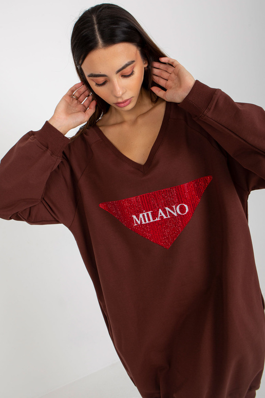 Bluza VI-BL-3113.73P PRUUN