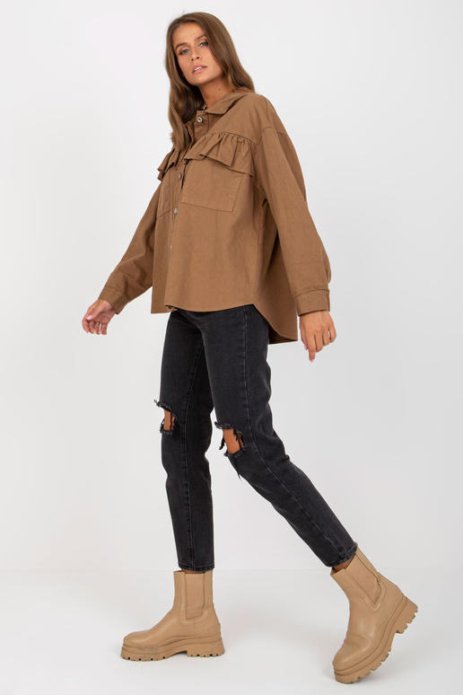 Pruun puuvillane ühe suuruse...