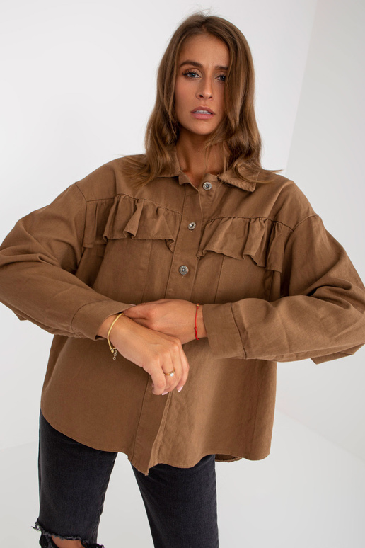 Pruun puuvillane ühe suuruse...