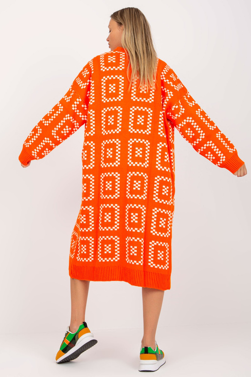 Oranži mustriga kardigan Casual RUE...