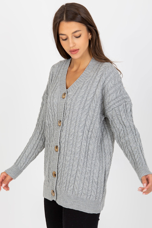 Hall dekoratiivsete nööpidega...