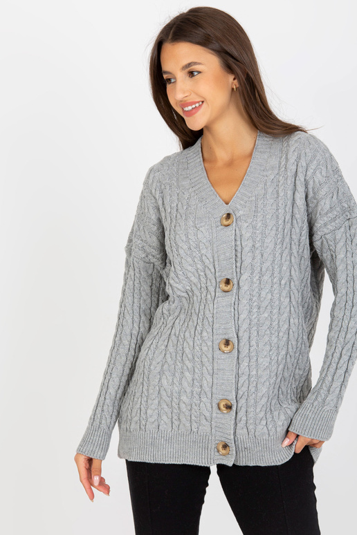 Hall dekoratiivsete nööpidega...