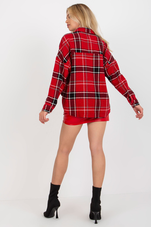 Punaseruuduline nööbiga ülesärk