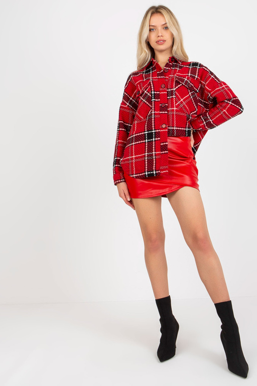 Punaseruuduline nööbiga ülesärk