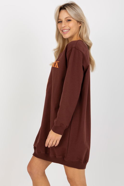 Bluza VI-BL-3212.15X D.PRUUN/ORANŽ