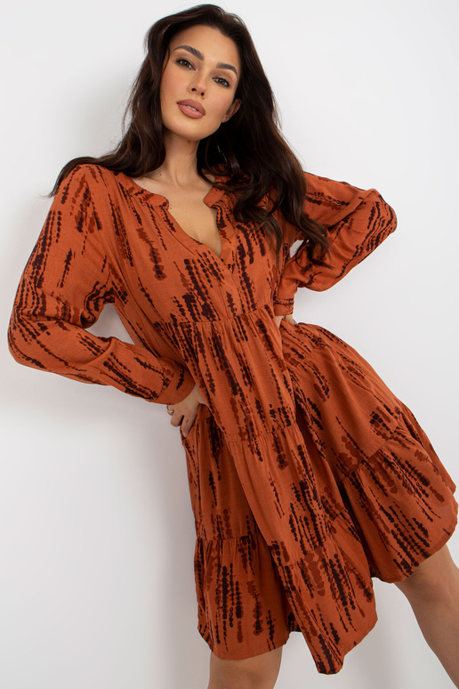 Helepruun naiste oversize kleit...