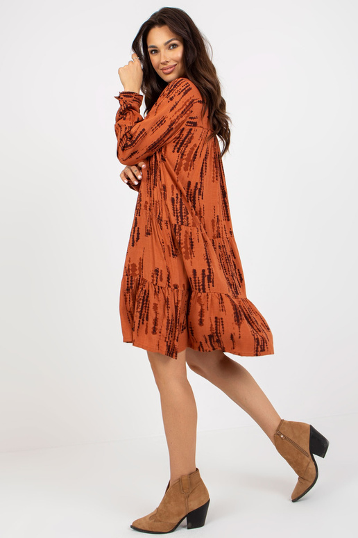 Helepruun naiste oversize kleit...