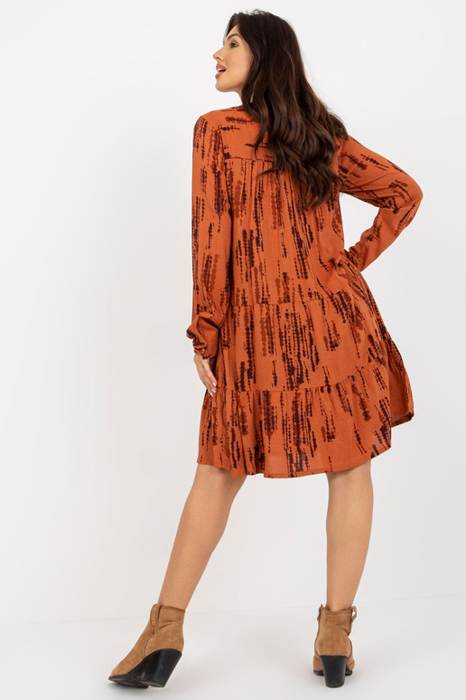 Helepruun naiste oversize kleit...