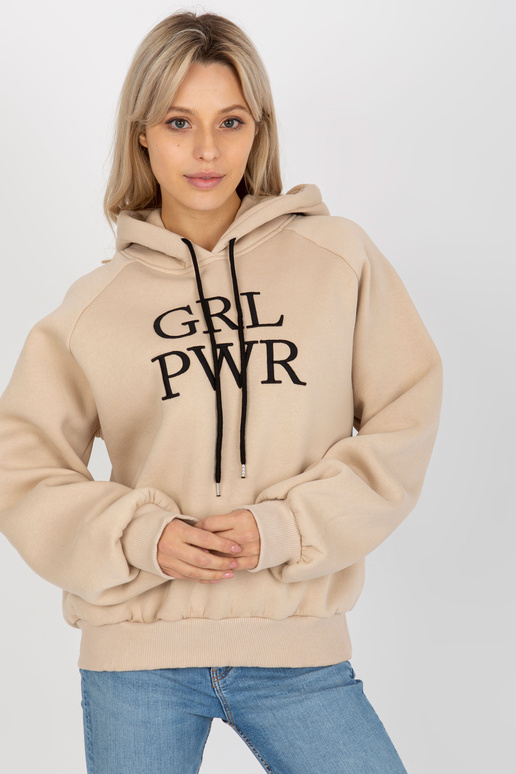 Beeži polsterdatud dressipluus...