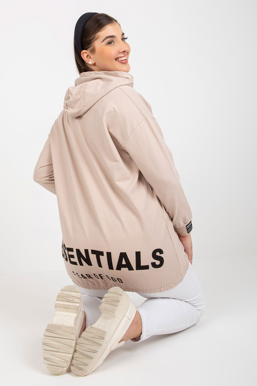 Hele beež suures suuruses lukuga...