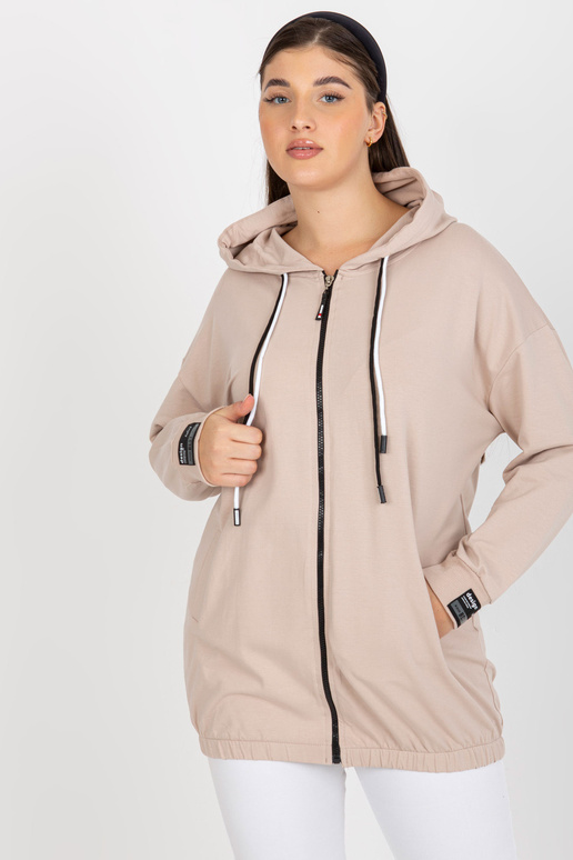 Hele beež suures suuruses lukuga...