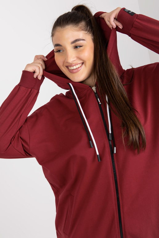 Burgundia pluss suuruses dressipluus...