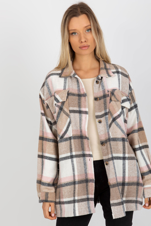 Taskute ja nööpidega ruuduline särk