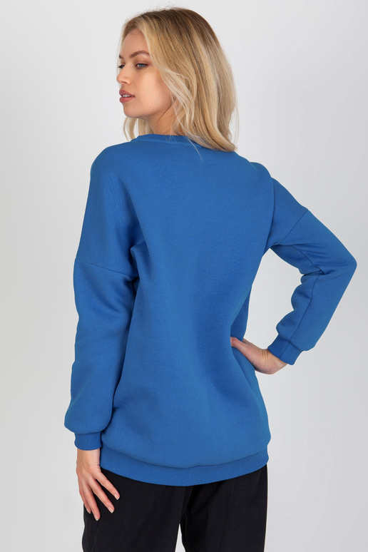 Tumesinine Basic puuvillane dressipluus