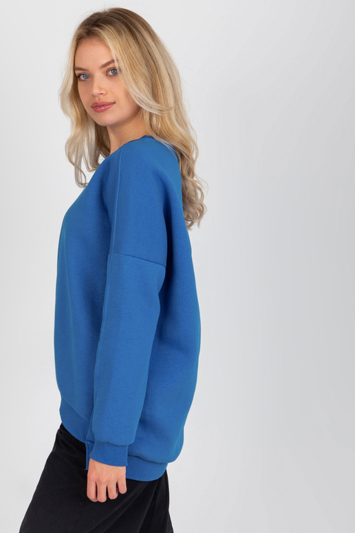 Tumesinine Basic puuvillane dressipluus