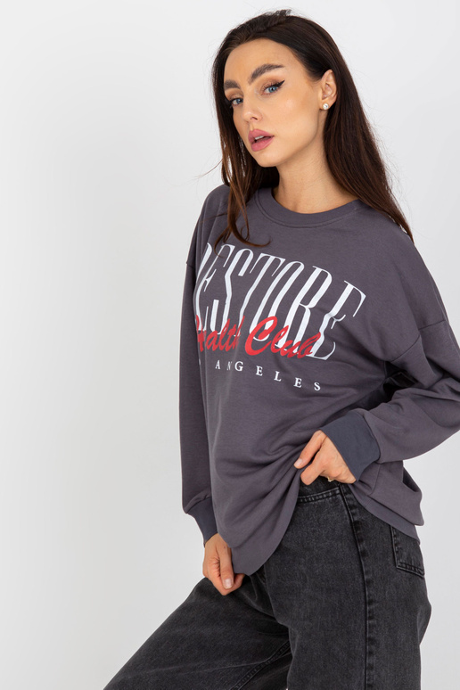 Tumehall naiste kapuutsita mustriga...