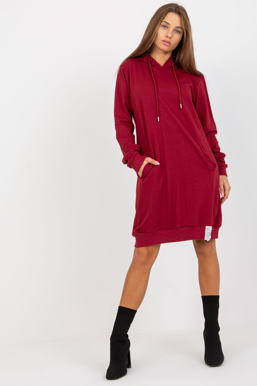 Burgundia puuvillane põhiline...