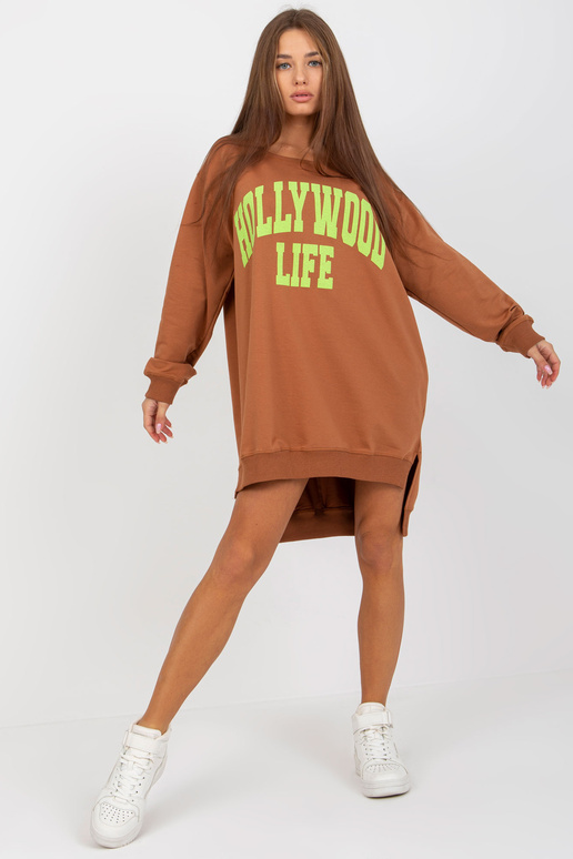 Bluza VI-BL-3102.01P L.PRUUN/ROHELINE