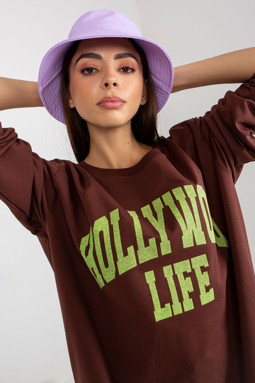 Bluza VI-BL-3102.01P D.PRUUN/ROHELINE