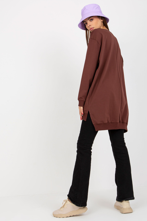 Bluza VI-BL-3102.01P D.PRUUN/ROHELINE