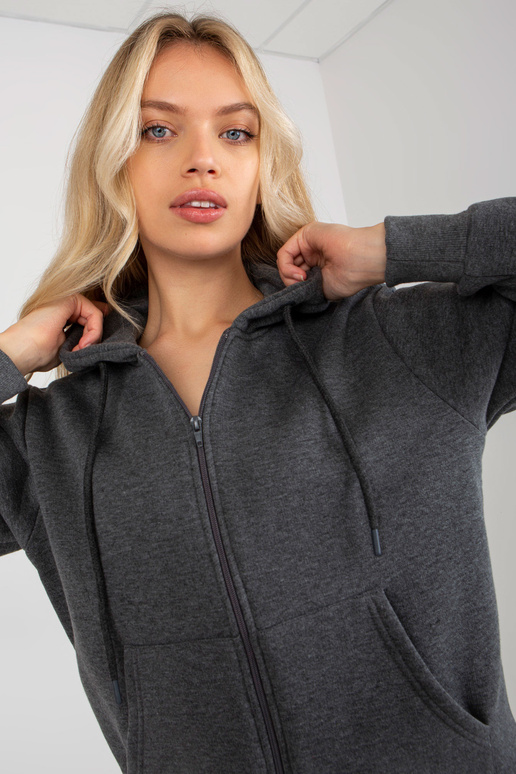 Tumehall põhiline lukuga taskutega...