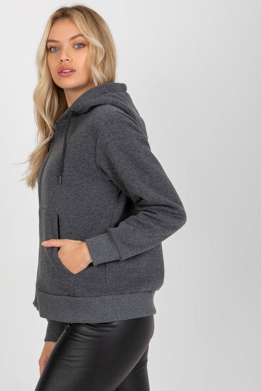 Tumehall põhiline lukuga taskutega...