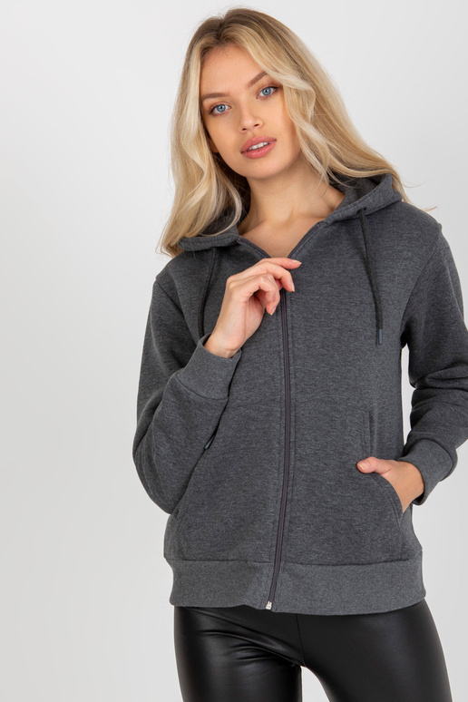 Tumehall põhiline lukuga taskutega...