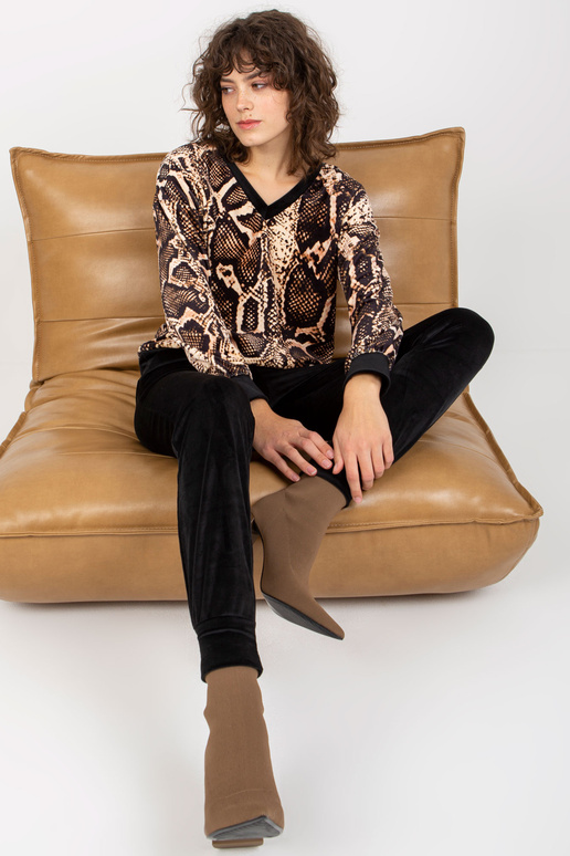 Komplet-RP-KMPL-8190-4.18P-czarno-beżowy