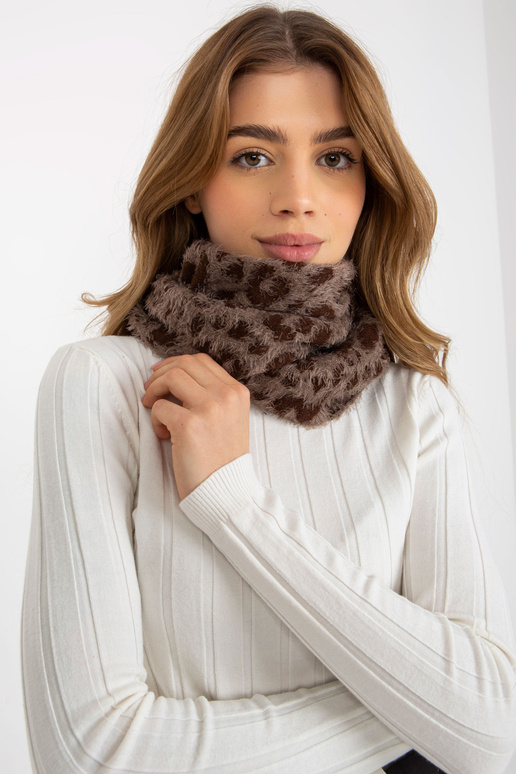 Tumebeež-pruun mustritega naiste...